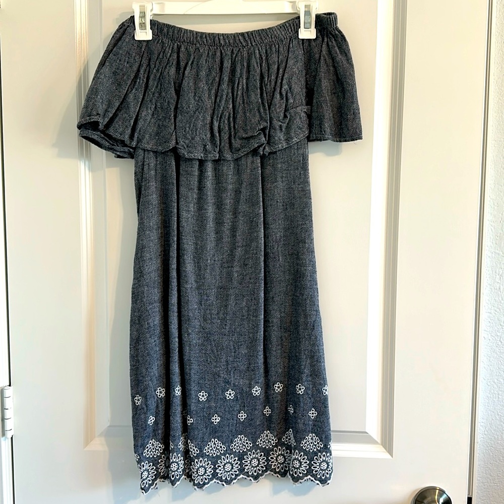 Off the shoulder summer dress